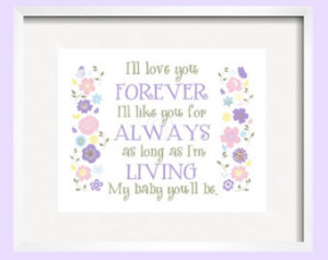 ... sage green purple pink blue poste, girl quote 11x14 by YassisPlace
