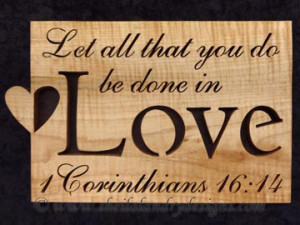 SLDK302 - 1 Corinthians 16:14 