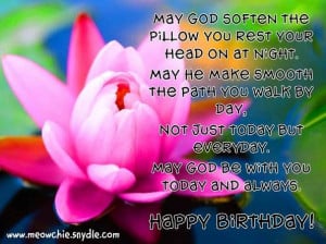 Quotes Part 2: Christian Birthday Wish, Happy Birthday, Christian ...