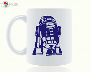 ... Kids gift - Birthday - R2D2 Star Wars Funny Mug - Unique Coffee Mug