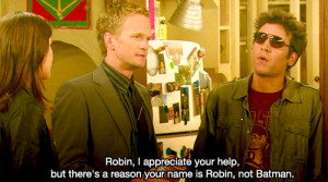funny batman how i met your mother robin