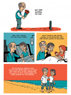 death quotes atheist science richard dawkins ZEN PENCILS