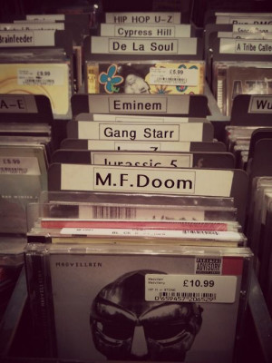 MF Doom, Gang Starr, De La Soul..