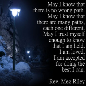 Excerpted from “A Prayer for Difficult Choices” by Rev. Meg Riley ...