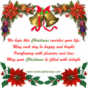 Christmas poem graphics, Christmas greetings cards with small poems ...