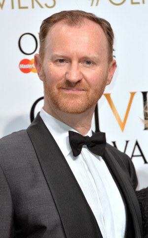 Mark Gatiss Mark Gatiss in the winners room at The Olivier Awards at