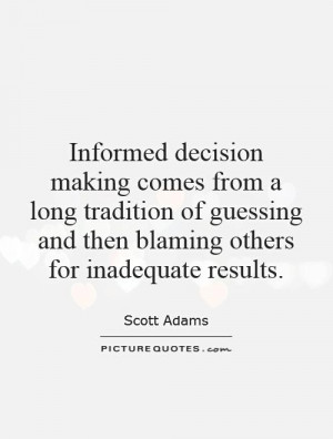 Decision Making Quotes And Sayings