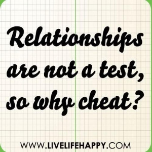 Cheaters never win!!! And ANYone who is @ dine
