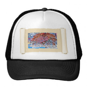 Thomas Jefferson Scroll Quote Trucker Hat