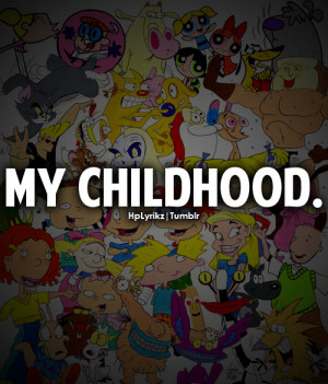 90s, cartoons, childhood, quotes, text