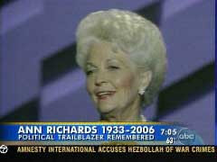 Personal Attack Double Standard: Richards' 'Fun-Loving Spirit'--9/15 ...