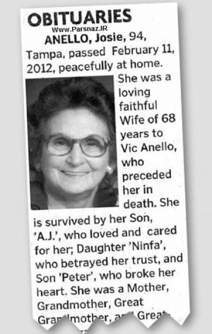 obituary old obituaries year quotes woman obit daughter loving son paper her tribute betrayed she survived josie who viral goes