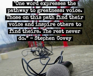 Mic and Covey Quote