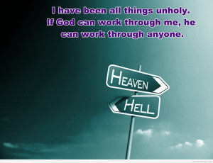 religious quote heaven hell hd