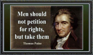Thomas Paine take rights