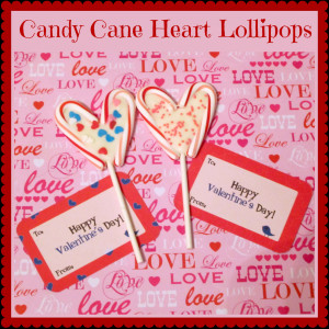 Valentine's Day Lollipops with Lunchbox Love