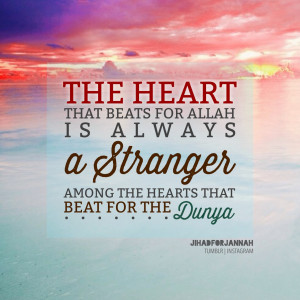 islamic-quotes:“Ya Allah, do not make this Dunya our biggest concern ...
