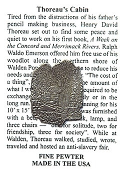 The Thoreau Society Lapel Pin