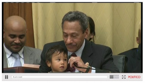 LAPCHILD ALERT : “Mel Watt has a toddler on his lap, name of ‘Nico ...