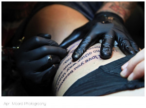 from New Republic Tattoo did an amazing job. Chloe took the tattoo ...
