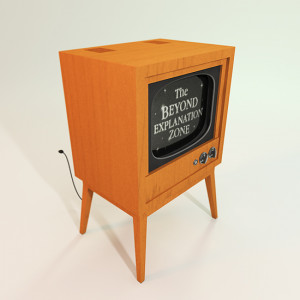 TV Old Television Set