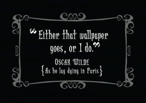 Delightfully Dark Quotes: Oscar Wilde