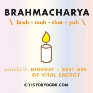 BRAHMACHARYA — meaning (learn sanskrit words!)