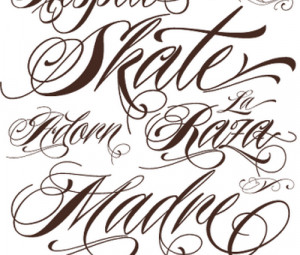 font images of lettering tattoos tattoo lettering fonts script ...