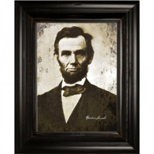 Framed Abraham Lincoln Double Frame