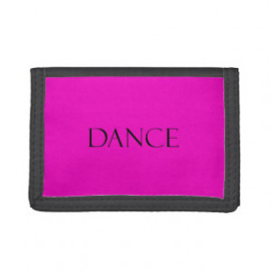 Dance Quotes Hot Pink Inspirational Dancing Quote Wallets