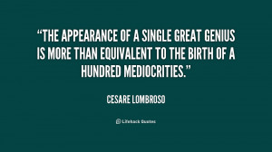 Cesare Lombroso Quotes