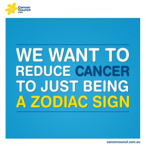 With your help, we can! #cancer #quote #inspire #love #cancercouncil
