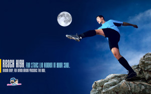 Dream Wallpaper with Quote By P. Vaull Starr: Reach high for stars lie ...