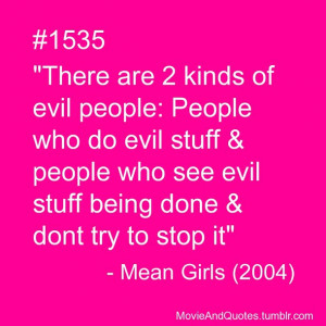 evil, mean girls, quote