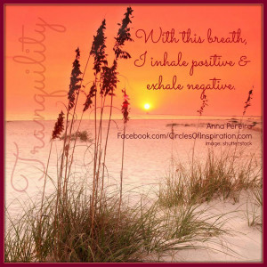 Inhale Exhale Negative Quote