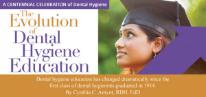 Dental hygiene education has changed dramatically since thefirst class ...