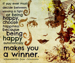 ecard - Being Happy Makes you a Winner