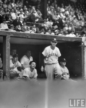Famous Baseball Quotes Ted Williams In The Dugout