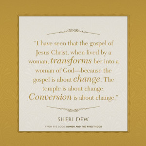 of Jesus Christ, when lived by a woman, transforms her into a woman ...