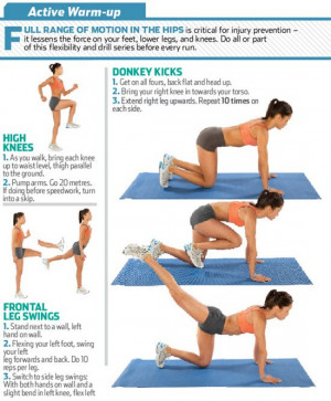 Warm Up Exercises Before Workout