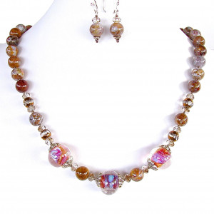 Pietersite-and-lampwork-glass-beaded-necklace.jpg