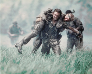 Production Still - UNCOMMON VALOR - Todd Allen as Lt. Frank Rhodes