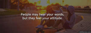 People Feel Your Attitude FB Cover photo