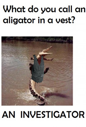 ... Inspiring Pictures | Funstoo: What Do You Call An Alligator In A Vest
