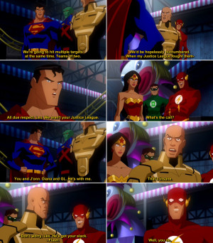 Justice League Crisis on Two Earths Quote-3