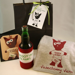 Vasectomy Funny Vasectomy get well gift set