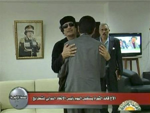 ... broadcast on Libyan state television. REUTERS/Libya TV via REUTERS TV