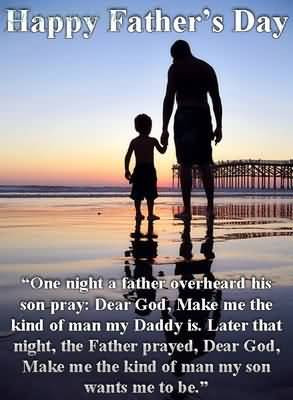 One Night A Father Overheard His Son Pray | Quotesvalley.