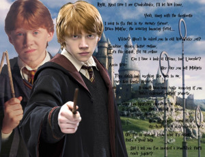 Harry Potter Ron Weasley Quotes Ron weasley wallpaper by