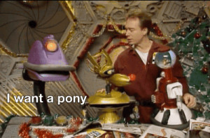 ... mst3k mystery science theater 3000 crow t robot Tom Servo mst3k gif